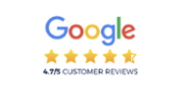 Google 4.7/5 customer reviews